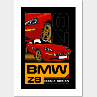 Red Z8 Posters and Art